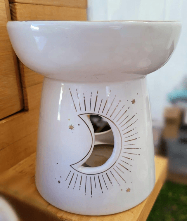 Brûle parfum – Lune doré