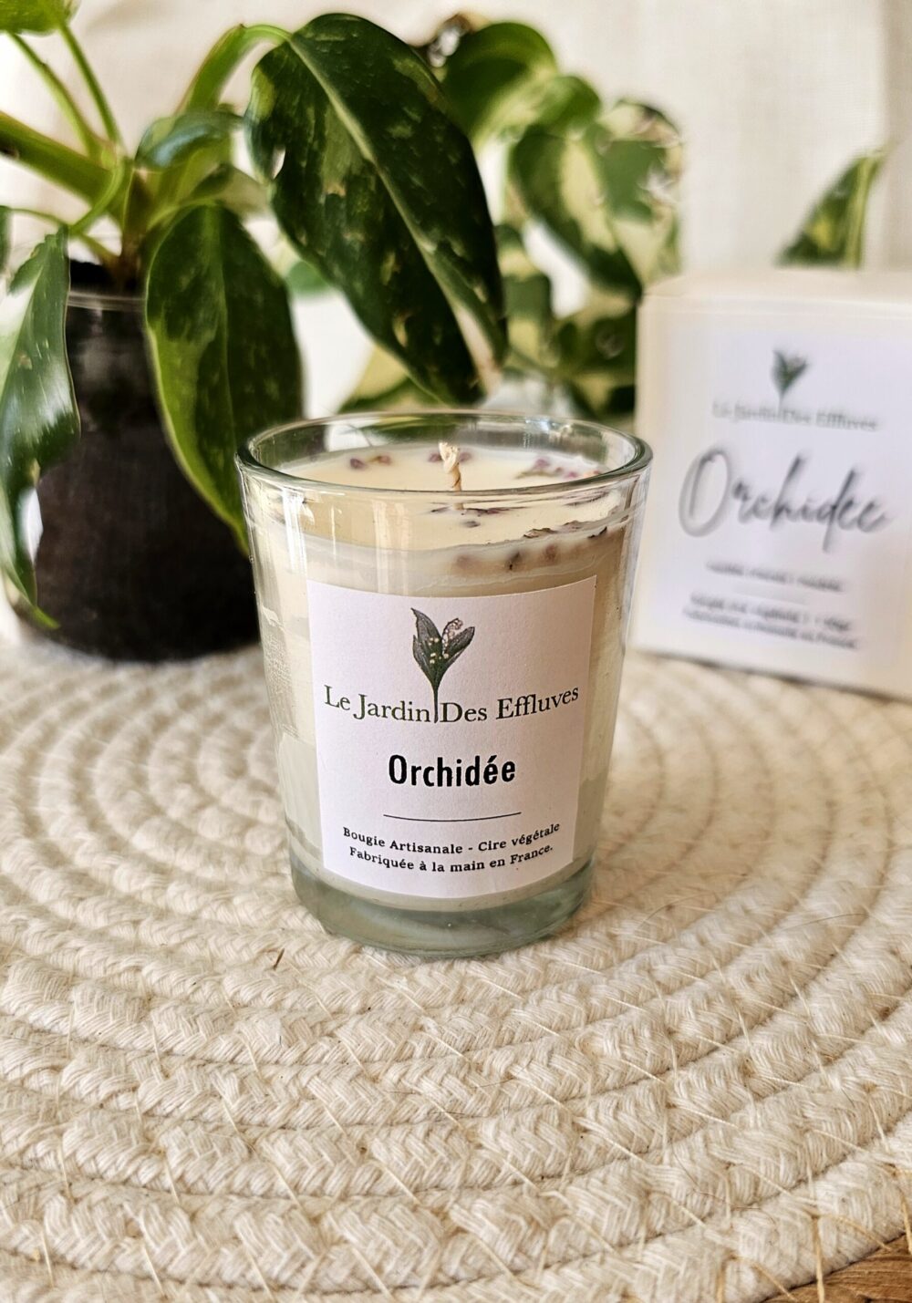 Orchidée - Bougie "classique"