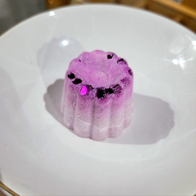 Mûre myrtille - Fondant de cire Mini Cannelé