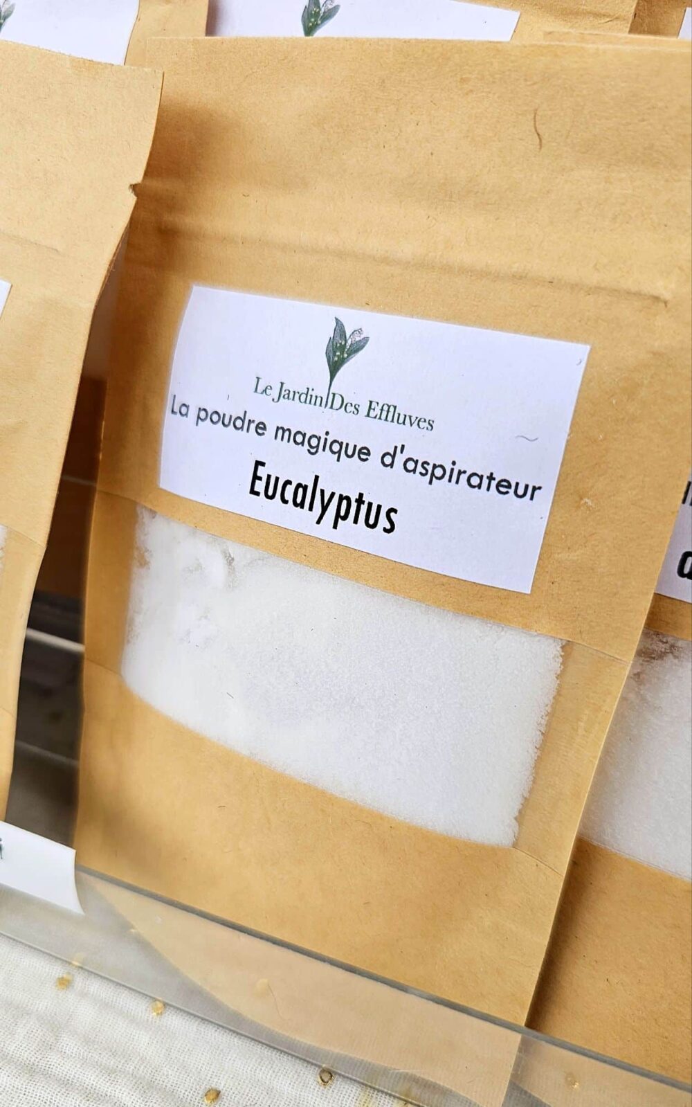 Eucalyptus - Poudre parfumée aspirateur
