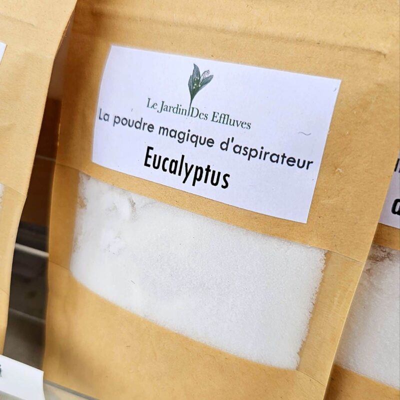 Eucalyptus - Poudre parfumée aspirateur