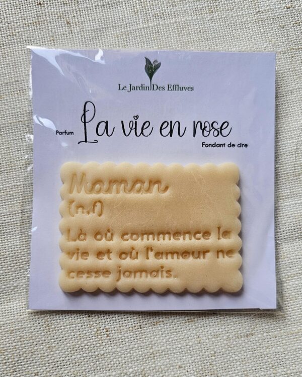 Maman (n.f) - Fondant de cire "Déclaration parfumée" – Image 2